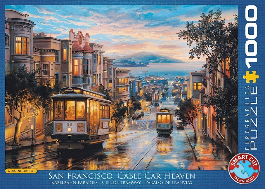 Bild: 628136609579 | San Francisco Cable Car Heaven (Puzzle) | Spiel | In Spielebox | 2018