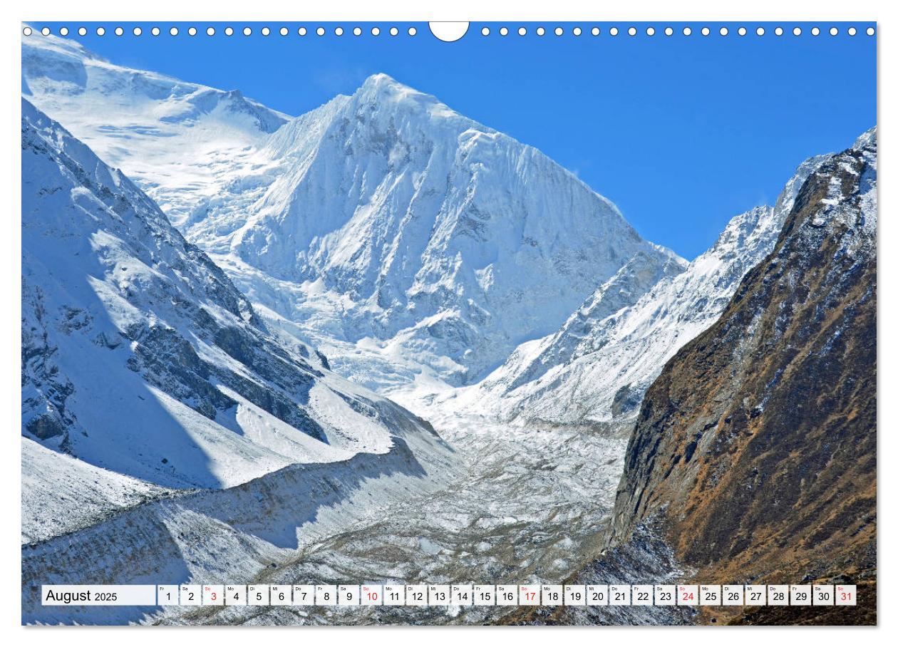 Bild: 9783435251940 | NEPAL, die Umrundung des Manaslu (Wandkalender 2025 DIN A3 quer),...