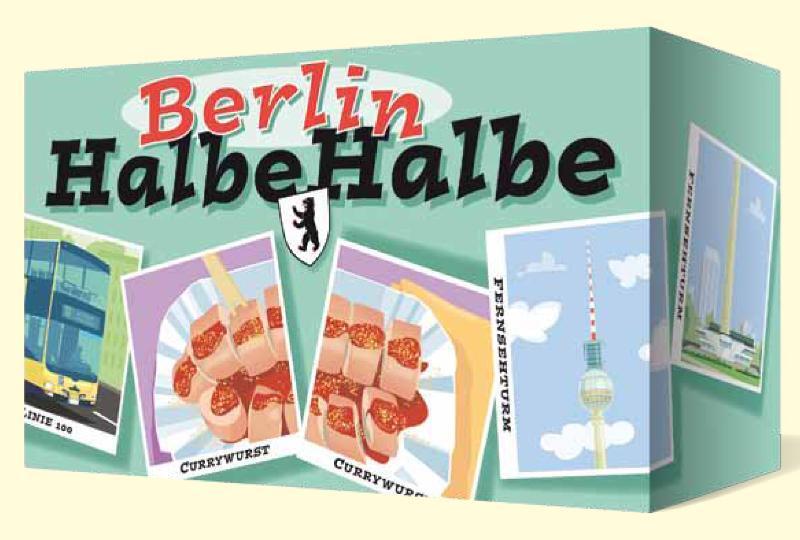 Cover: 9783861246558 | Berlin HalbeHalbe | Claas Janssen | Spiel | 30 Kartenpaare | Deutsch