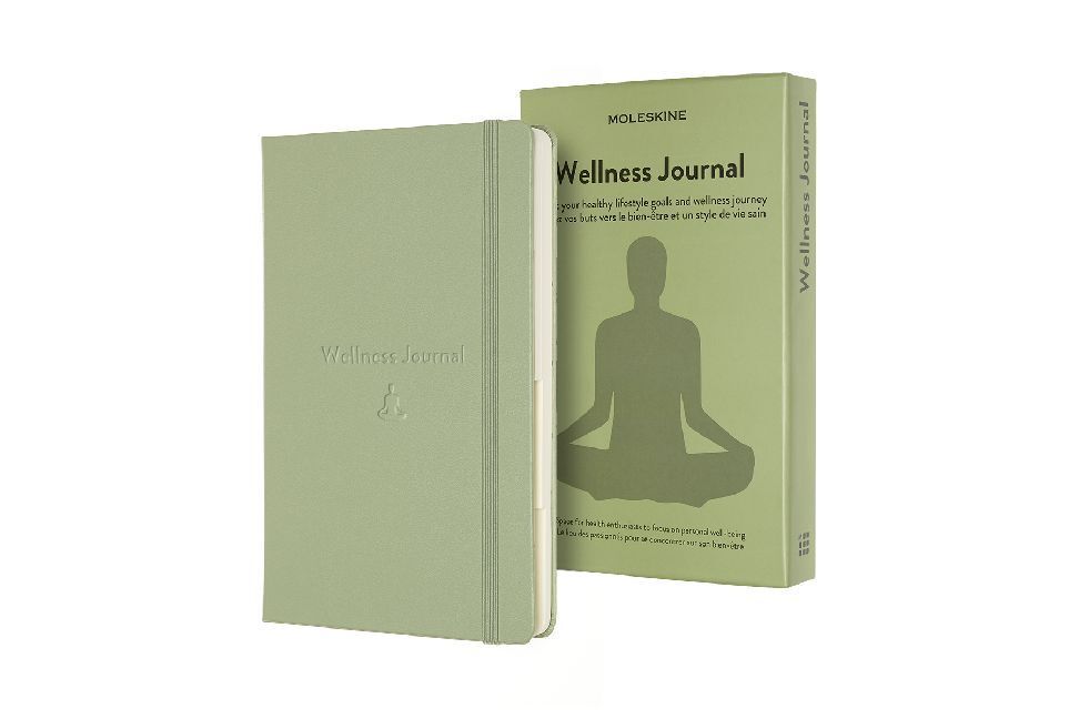 Bild: 8058647620237 | Moleskine Passion Journal Large/A5, Wellness, Hard Cover, Grün | Buch