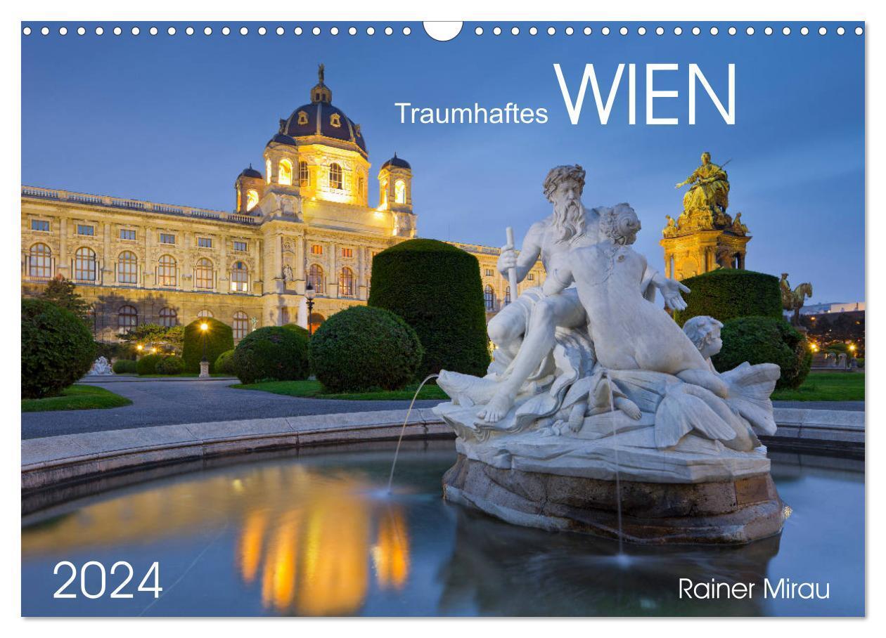 Cover: 9783675461666 | Traumhaftes Wien 2024 (Wandkalender 2024 DIN A3 quer), CALVENDO...