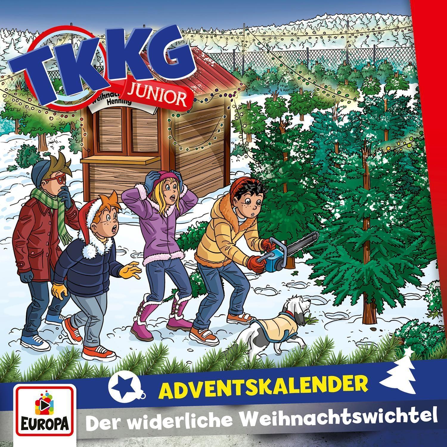 Cover: 9783803263605 | TKKG Junior Adventskalender - Der widerliche Weihnachtswichtel | Wolf