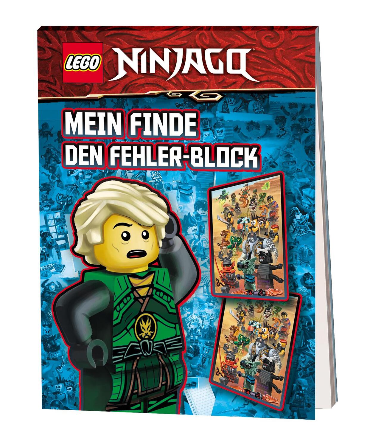 Cover: 9783960807582 | LEGO® NINJAGO® - Mein Finde den Fehler-Block | Taschenbuch | 80 S.