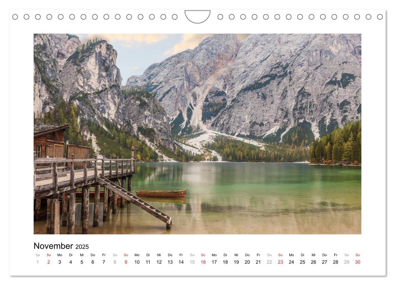 Bild: 9783435682683 | Sehnsucht nach Südtirol (Wandkalender 2025 DIN A4 quer), CALVENDO...