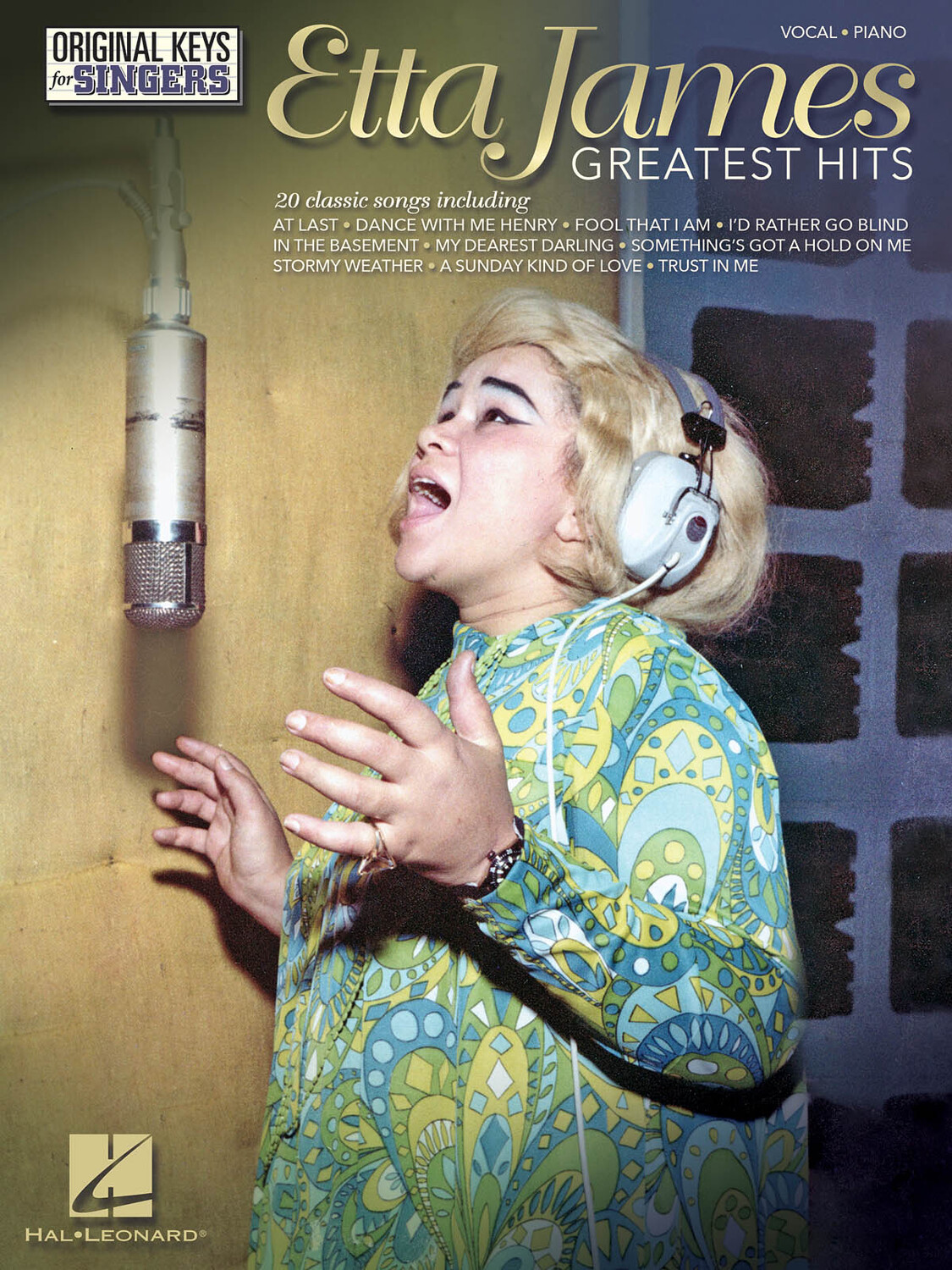 Cover: 888680021252 | Etta James: Greatest Hits | Original Keys for Singers | Vocal Piano