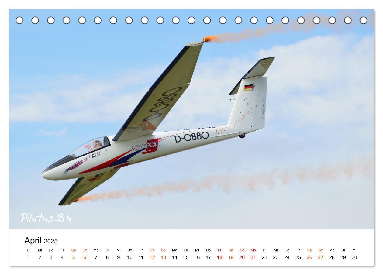 Bild: 9783435379934 | Die Faszination. Flugzeuge am Himmel (Tischkalender 2025 DIN A5...