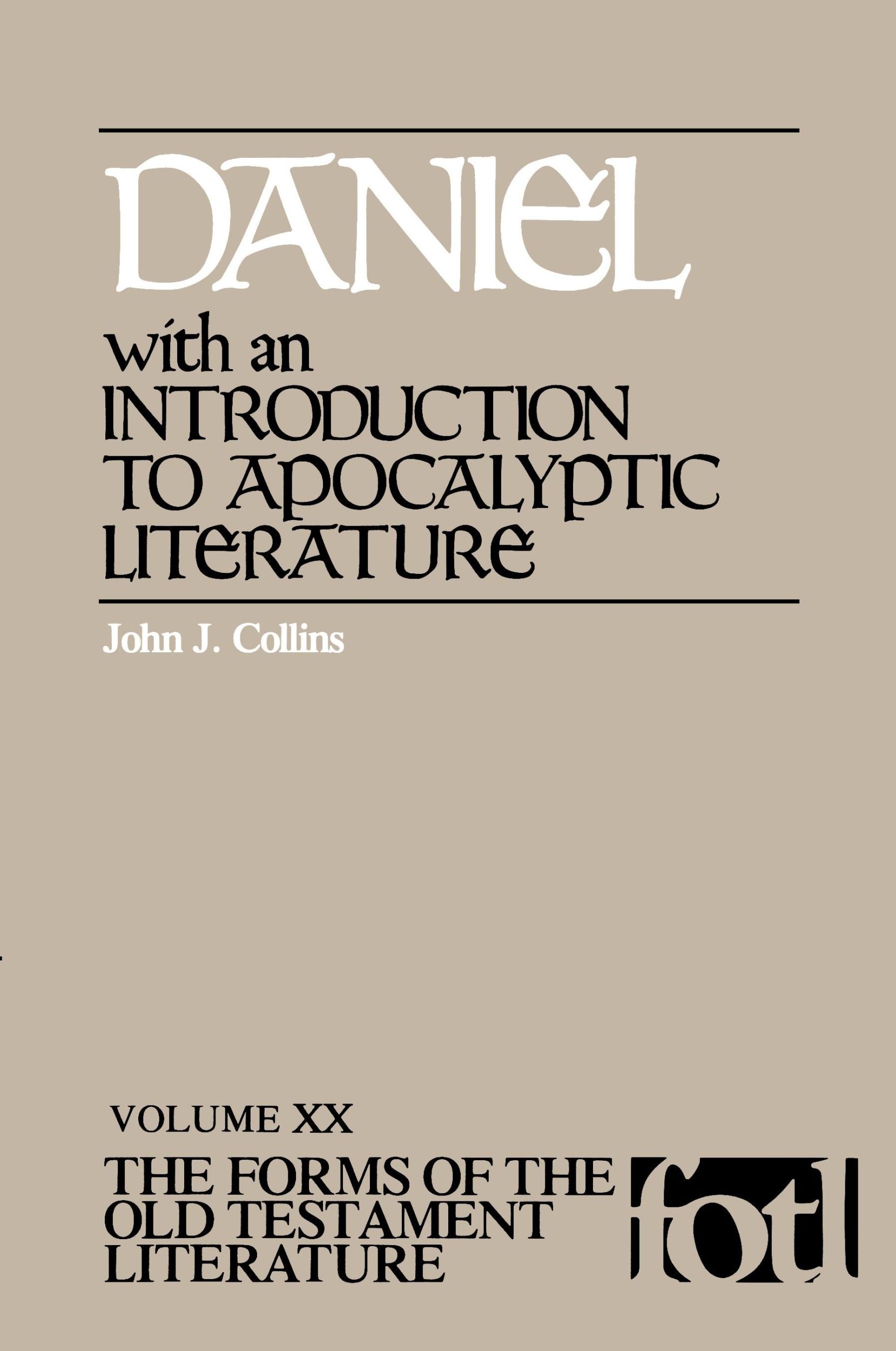 Cover: 9780802800206 | Daniel, with an Introduction to Apocalyptic Literature | Collins