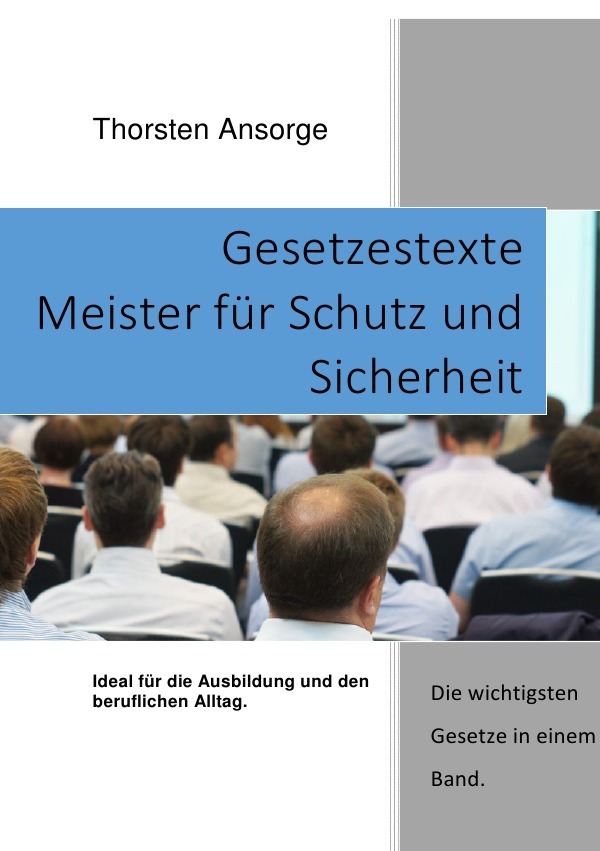 Cover: 9783737534666 | Gesetzestexte Meister für Schutz und Sicherheit | Thorsten Ansorge