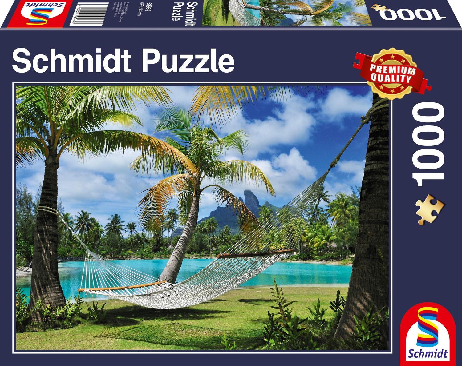 Cover: 4001504589691 | Auszeit Puzzle 1.000 Teile | Erwachsenenpuzzle Standard | Spiel | 2021