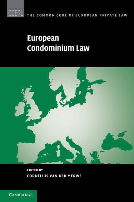 Cover: 9781107093898 | European Condominium Law | Cornelius Van Der Merwe | Buch | Englisch