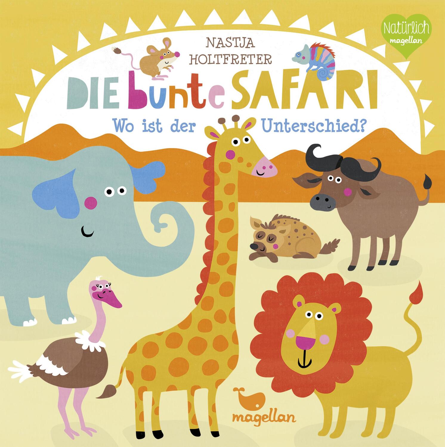 Cover: 9783734815249 | Die bunte Safari - Wo ist der Unterschied? | Nastja Holtfreter | Buch