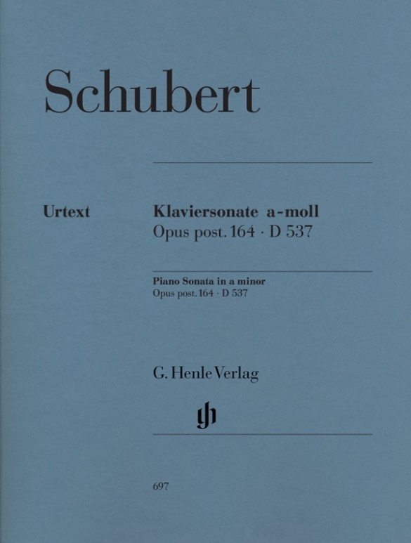 Cover: 9790201806976 | Schubert, Franz - Klaviersonate a-moll op. post. 164 D 537 | Paul Mies