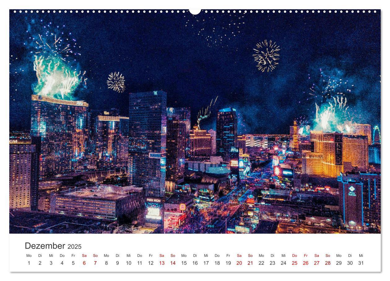 Bild: 9783383916977 | Las Vegas - Die Hauptstadt der Unterhaltung. (Wandkalender 2025 DIN...