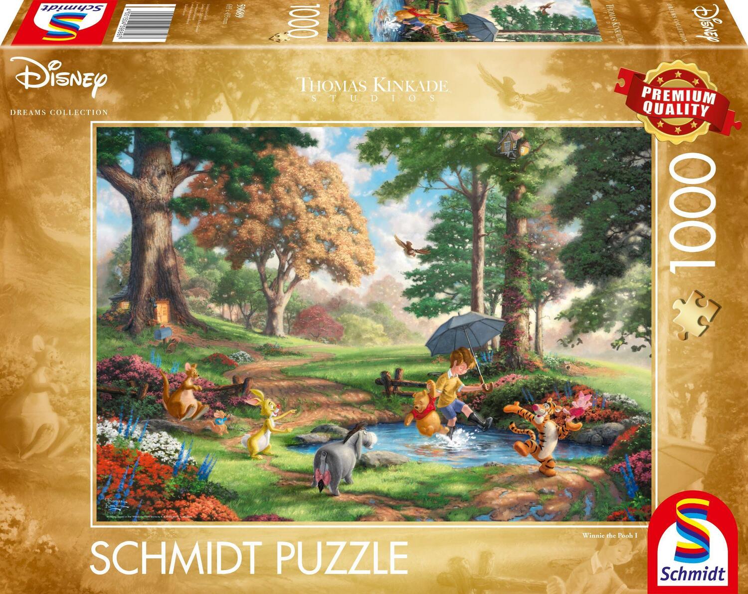 Cover: 4001504596897 | Disney, Winnie The Pooh Puzzle 1.000 Teile | Spiel | Deutsch | 2021