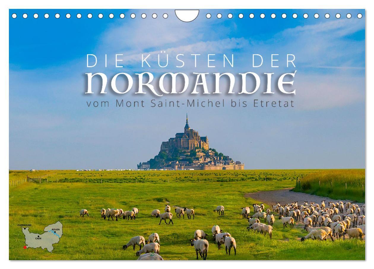 Cover: 9783675492776 | Die Küsten der Normandie vom Mont Saint-Michel bis Étretat...