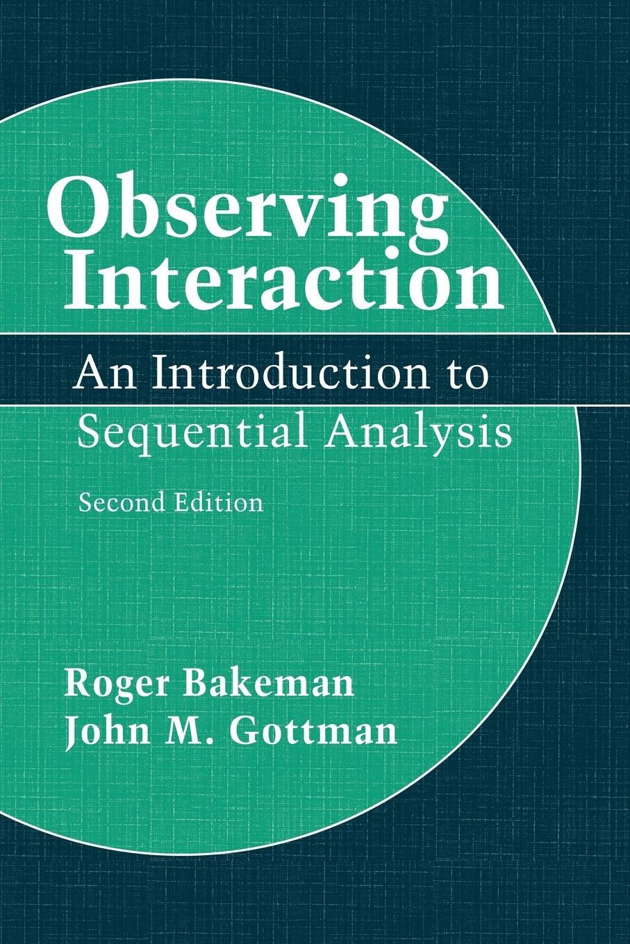 Cover: 9780521574273 | Observing Interaction | An Introduction to Sequential Analysis | Buch