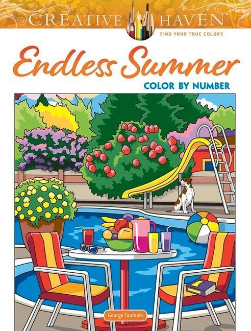 Cover: 9780486848891 | Creative Haven Endless Summer Color by Number | George Toufexis | Buch