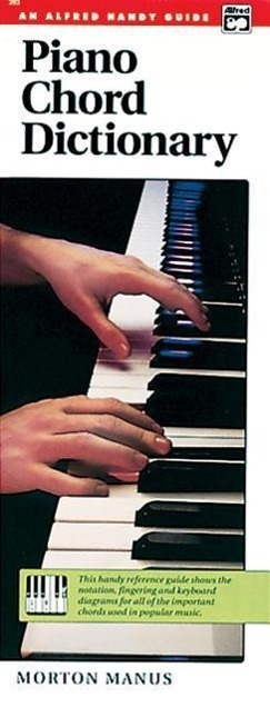 Cover: 9780882841540 | Piano Chord Dictionary | Morton Manus | Songbuch (Klavier) | Buch