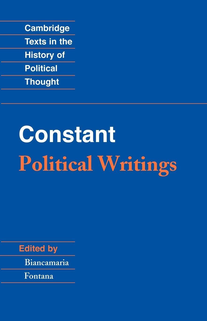 Cover: 9780521316323 | Constant | Political Writings | Benjamin Constant | Taschenbuch | 2012