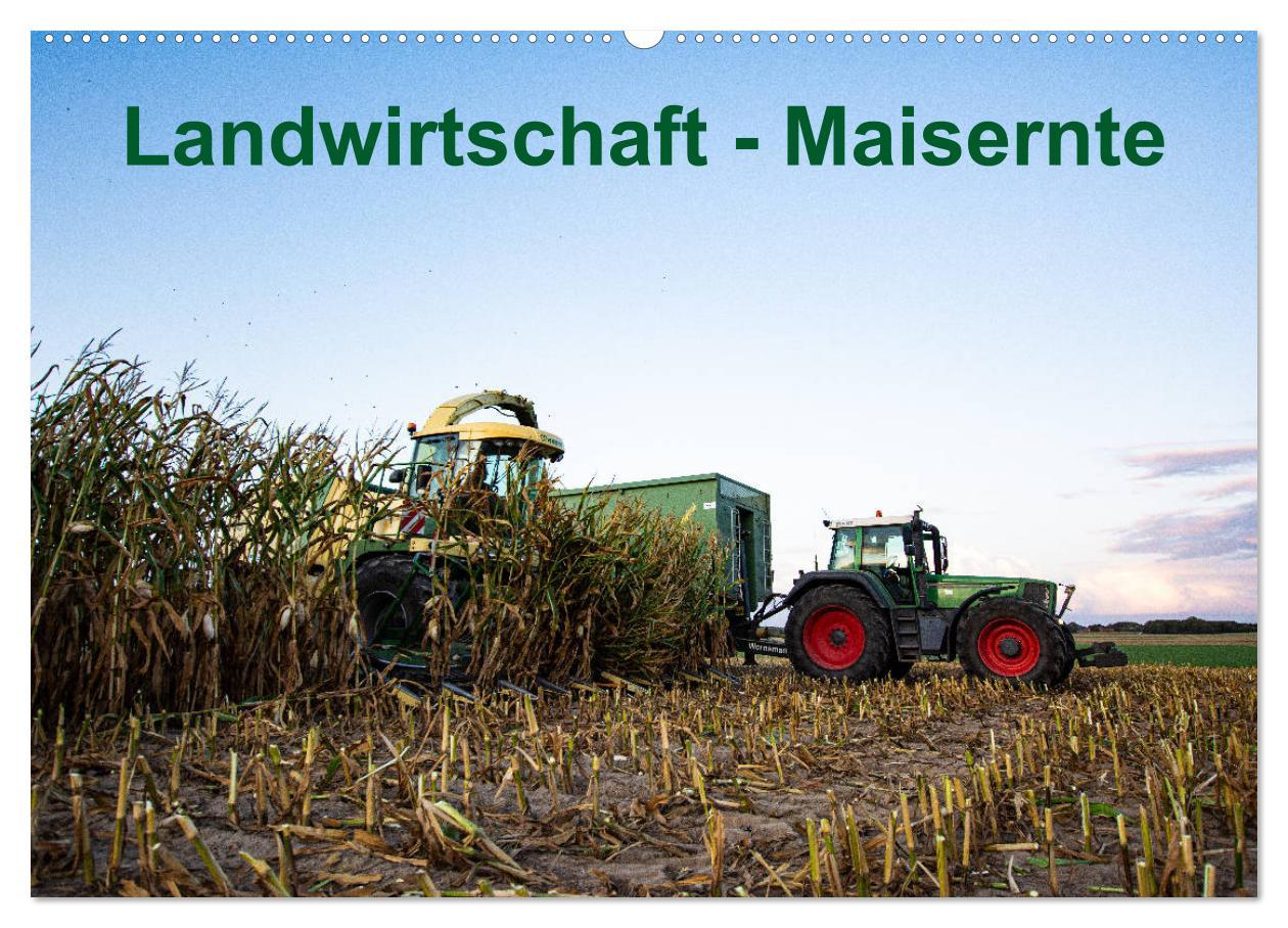 Cover: 9783435183630 | Landwirtschaft - Maisernte (Wandkalender 2025 DIN A2 quer),...