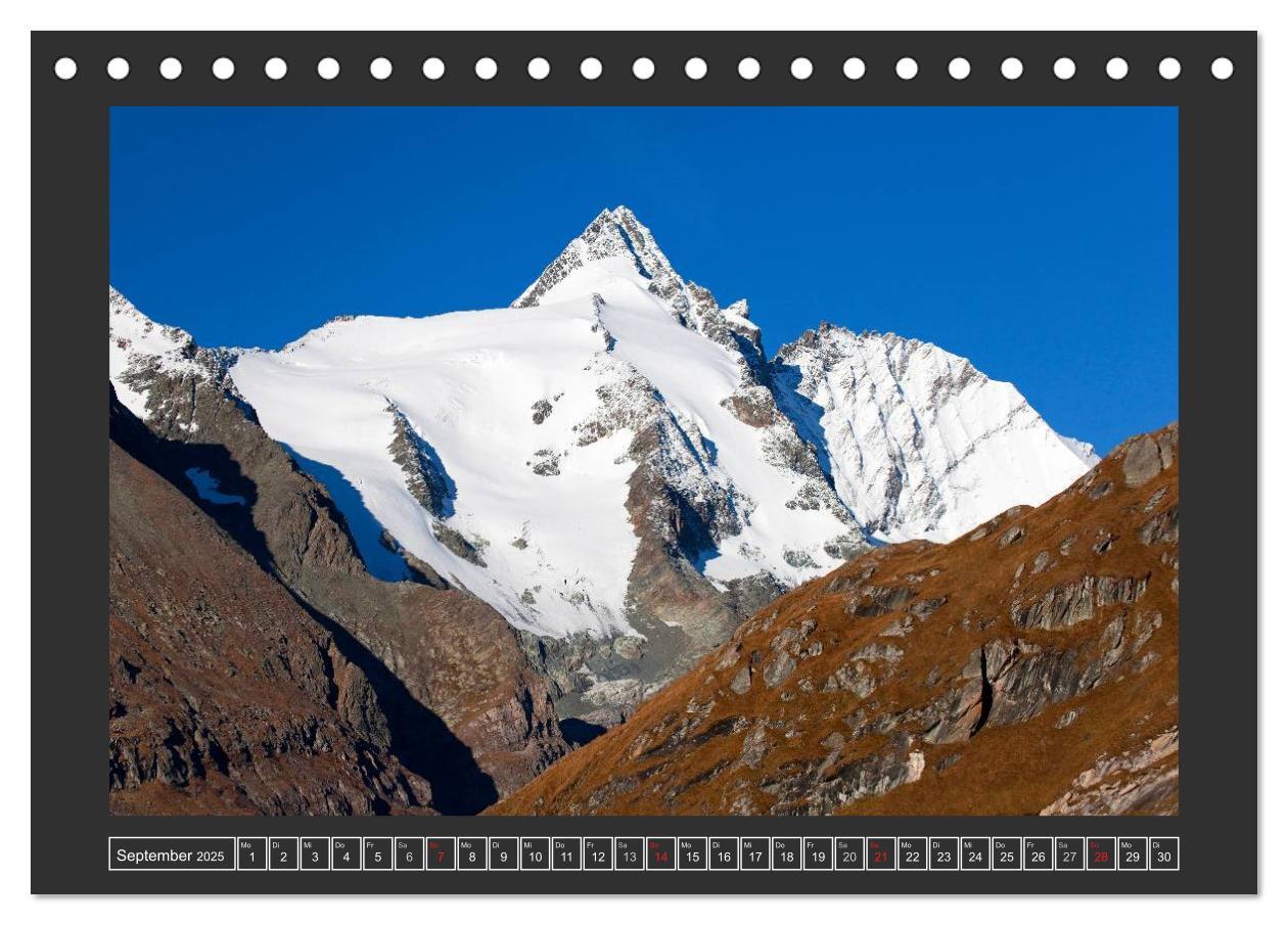 Bild: 9783435491780 | Der Großglockner 3798m (Tischkalender 2025 DIN A5 quer), CALVENDO...