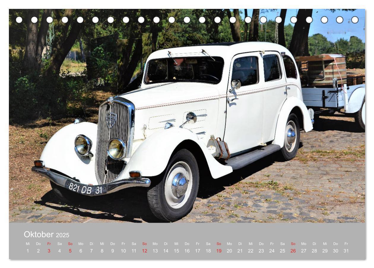 Bild: 9783435128341 | OLDTIMER-Event (Tischkalender 2025 DIN A5 quer), CALVENDO...