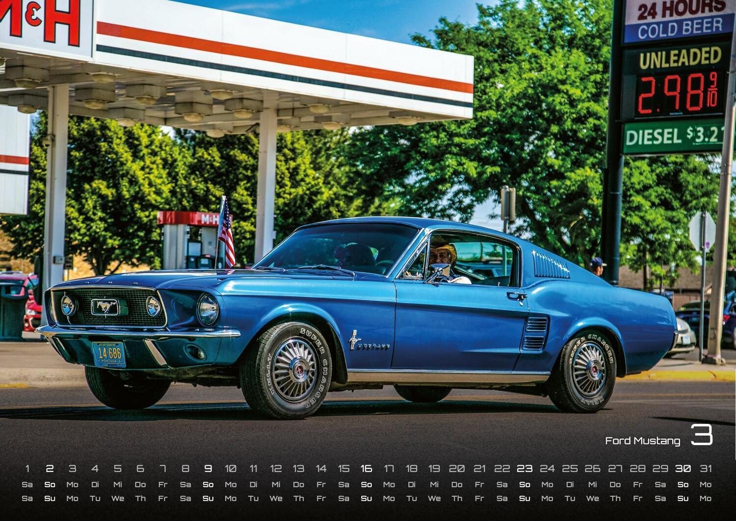 Bild: 9783986734213 | Oldtimer - OLDIES BUT GOLDIES - 2025 - Kalender DIN A2 | GP-Fever. de