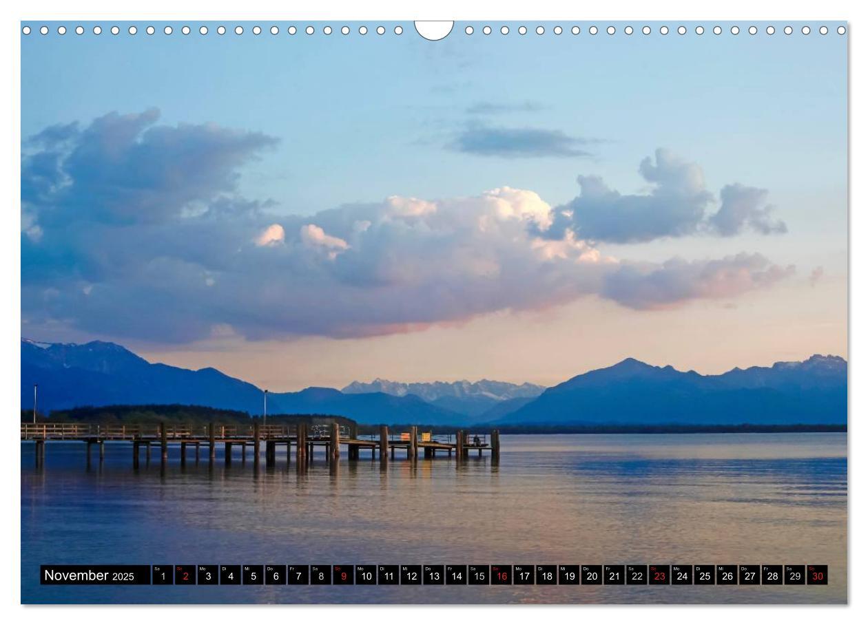 Bild: 9783435460144 | Am schönen Chiemsee (Wandkalender 2025 DIN A3 quer), CALVENDO...