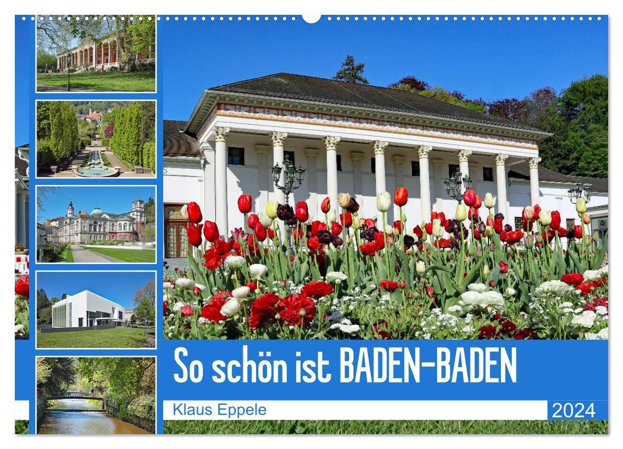 Cover: 9783675651111 | So schön ist Baden-Baden (Wandkalender 2024 DIN A2 quer), CALVENDO...