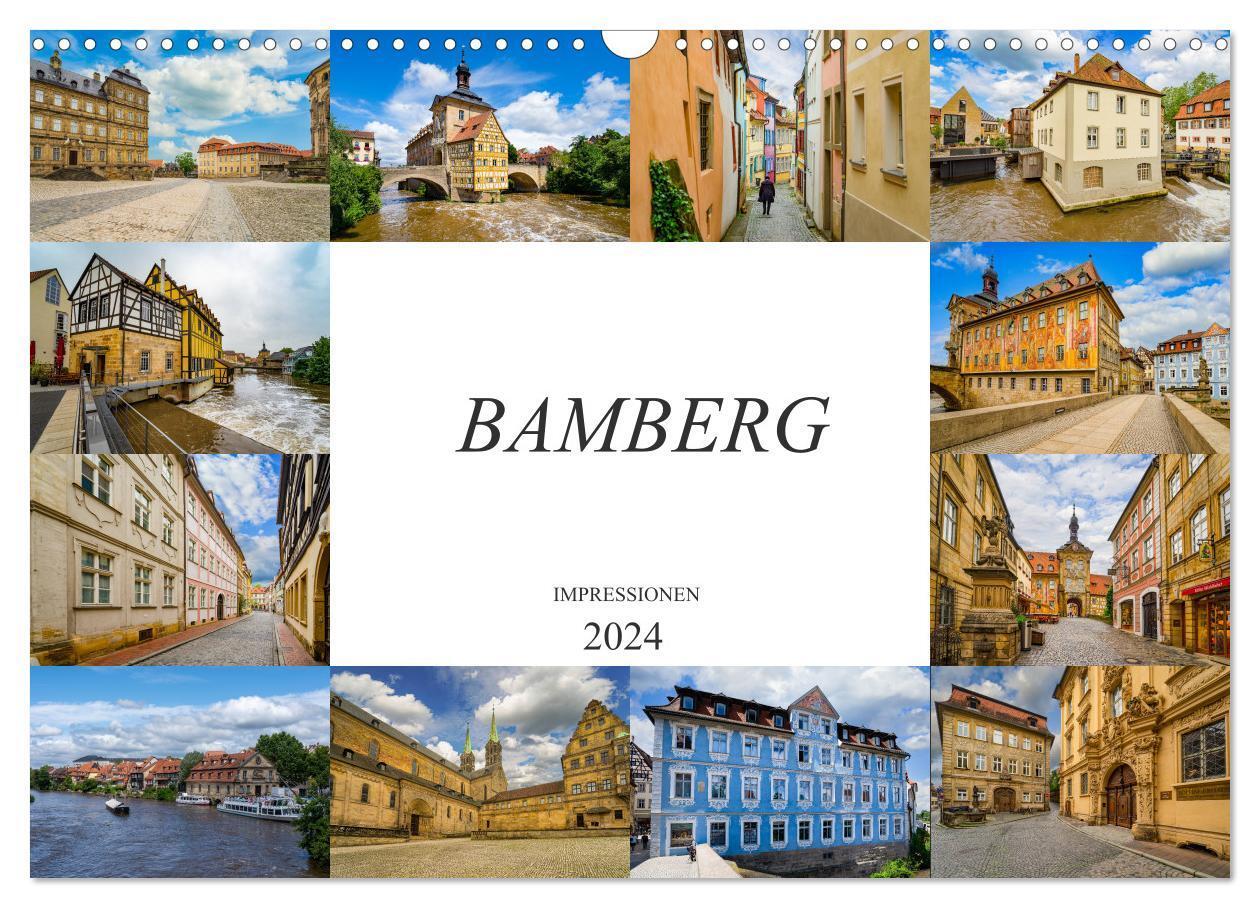 Cover: 9783383002199 | Bamberg Impressionen (Wandkalender 2024 DIN A3 quer), CALVENDO...