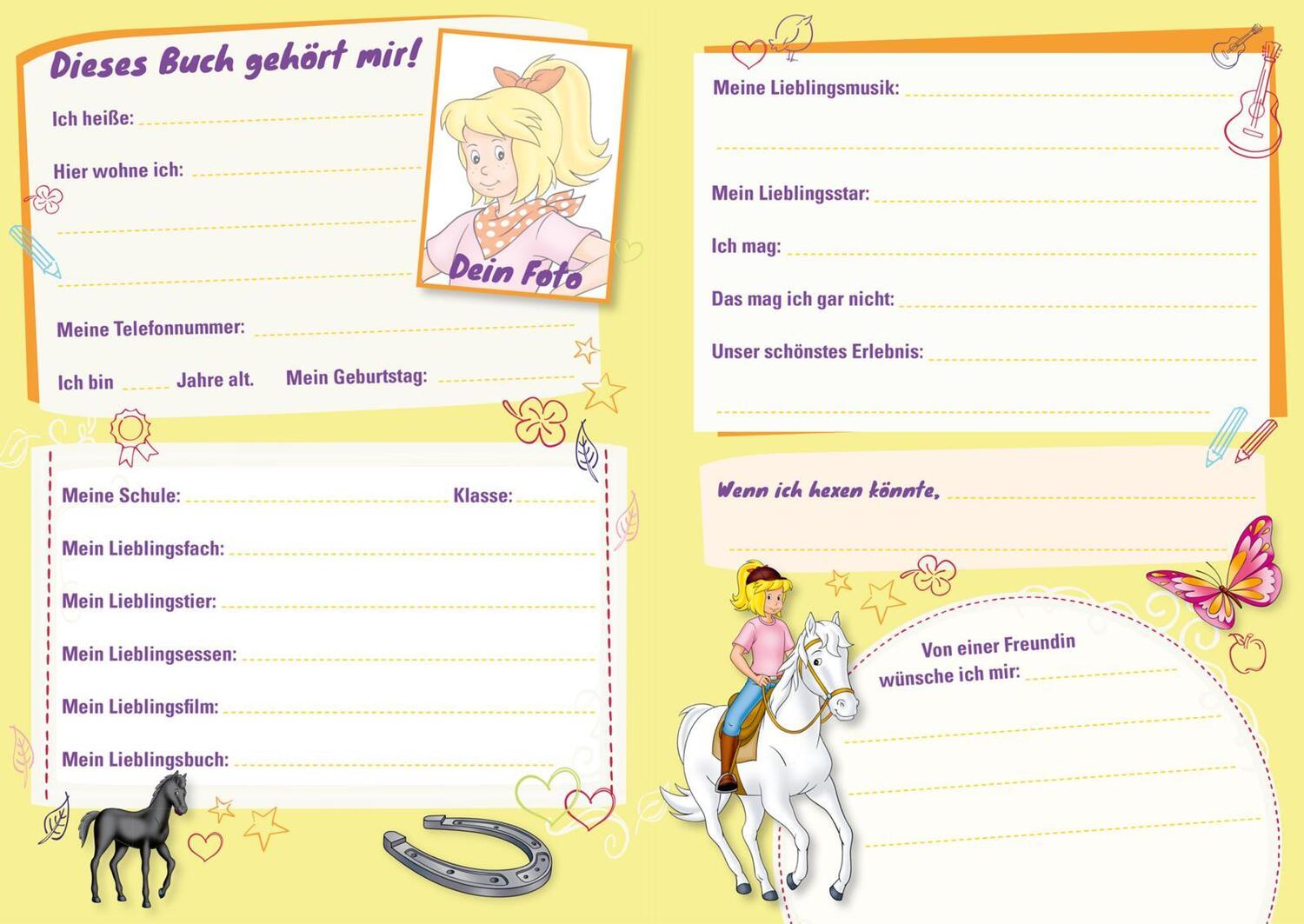 Bild: 9783845119014 | Bibi und Tina: Mein Freundschaftsbuch | Taschenbuch | Bibi &amp; Tina