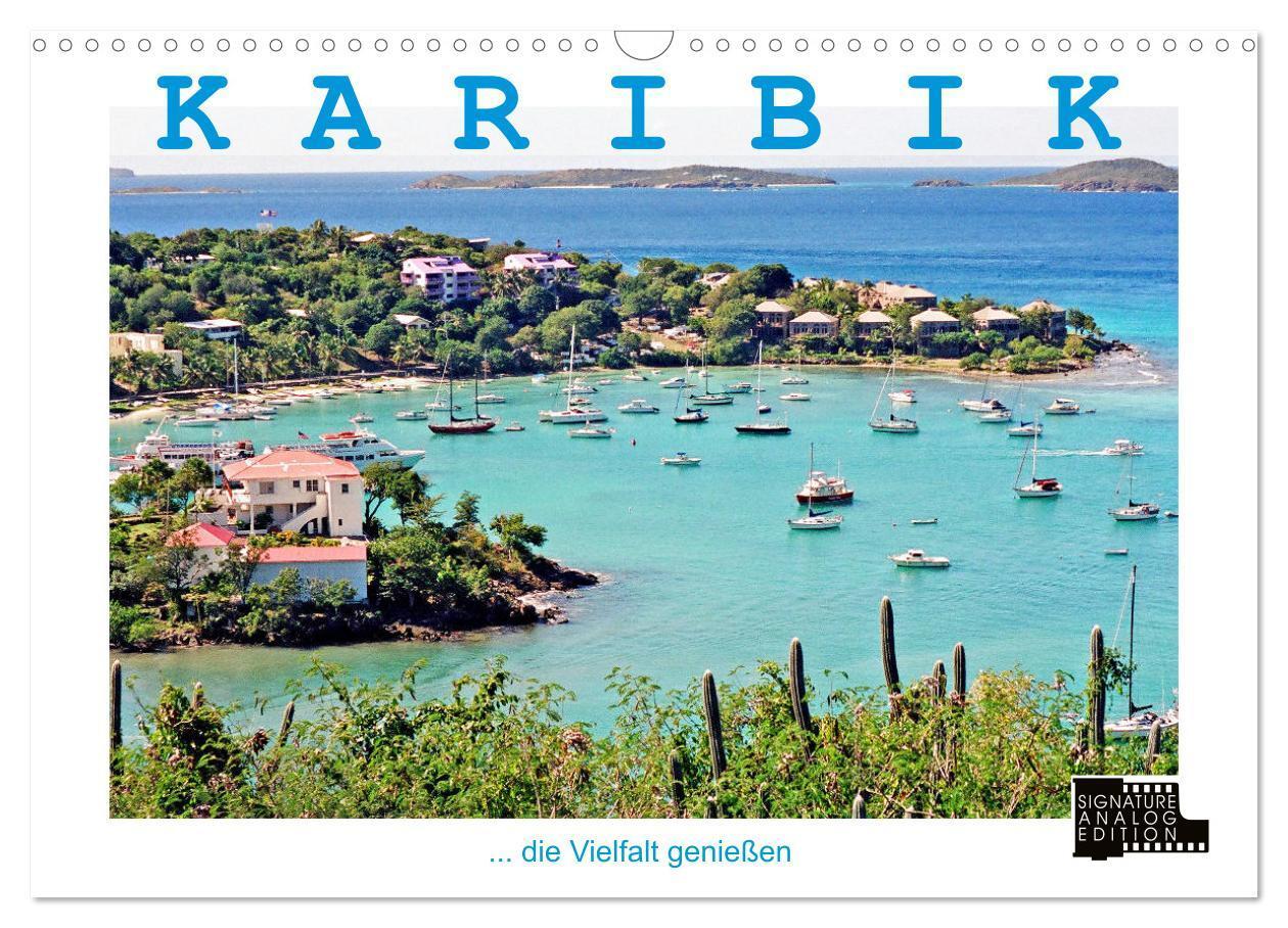 Cover: 9783675869653 | KARIBIK - die Vielfalt genießen (Wandkalender 2024 DIN A3 quer),...
