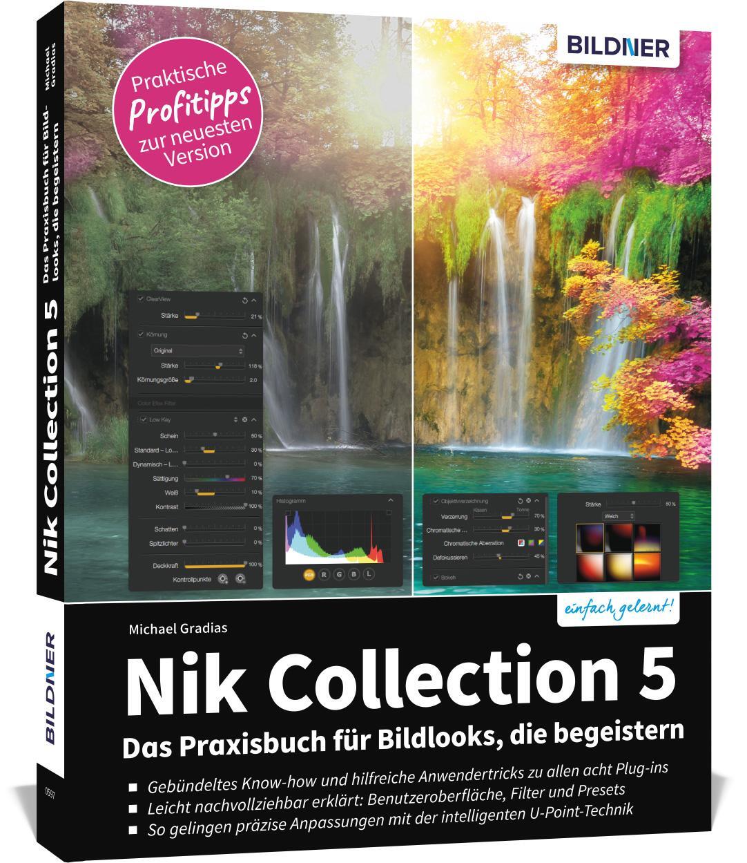 Cover: 9783832805746 | Nik Collection 5 | Praxisbuch für Bildlooks, die begeistern | Gradias