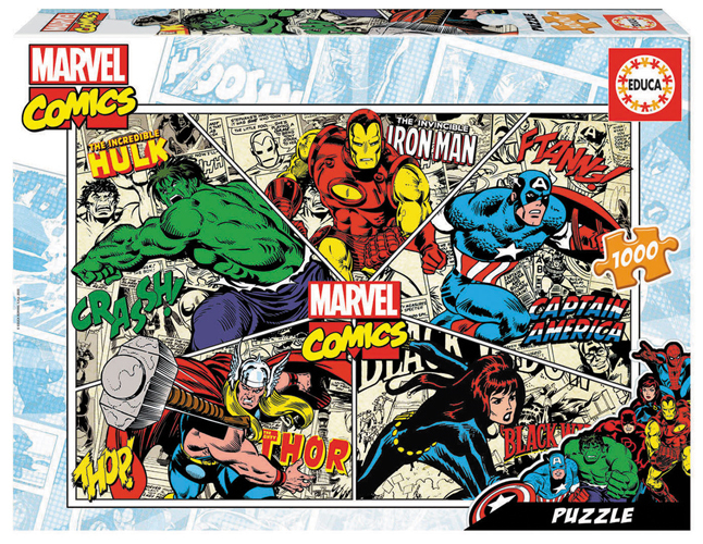 Cover: 8412668184985 | Marvel comics (Puzzle) | Spiel | In Spielebox | 9218498 | Deutsch