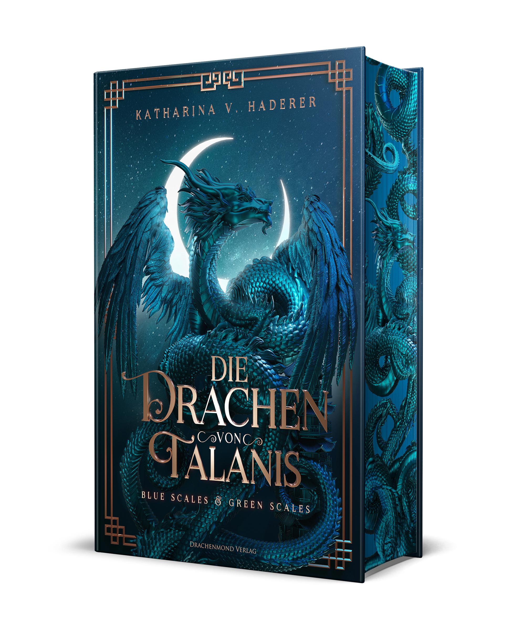 Cover: 9783959916301 | Die Drachen von Talanis 1 (Blue Scales &amp; Green Scales) | Haderer