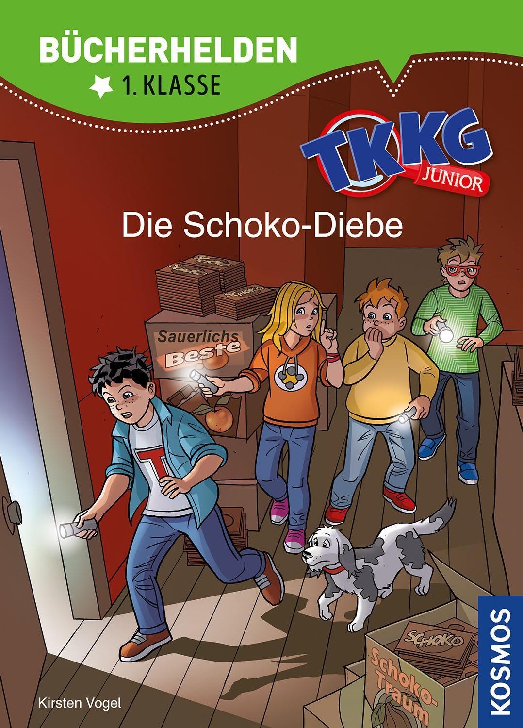 Cover: 9783440171226 | TKKG Junior, Bücherhelden 1. Klasse, Die Schoko-Diebe | Kirsten Vogel