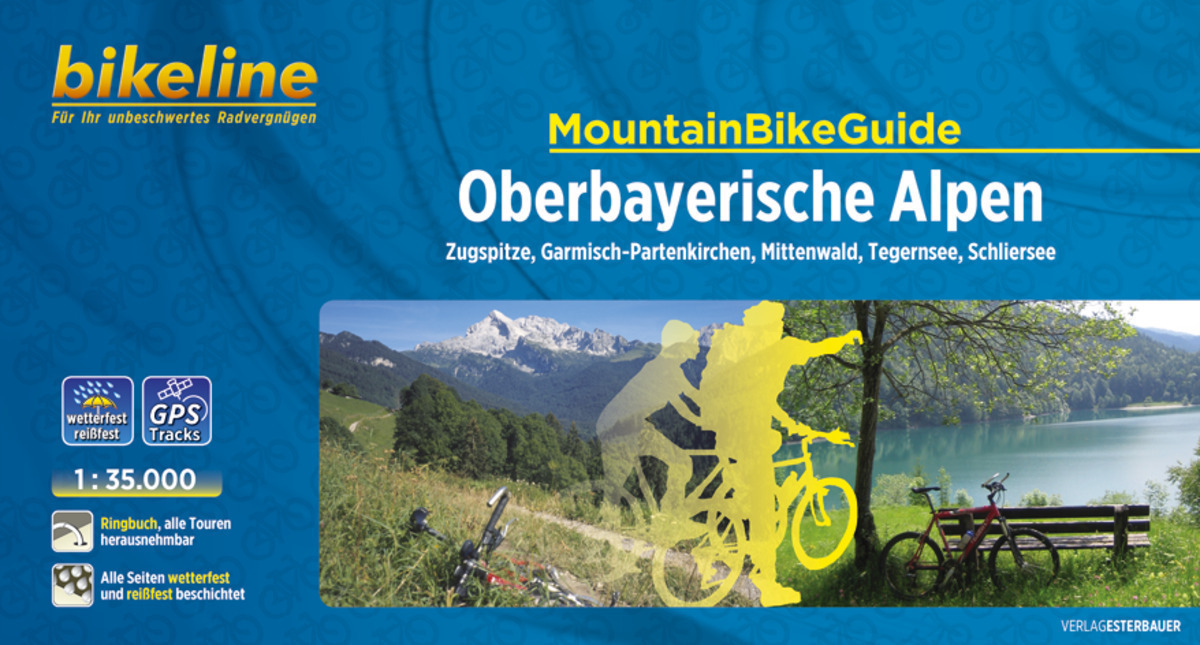 Cover: 9783850001847 | bikeline MountainBikeGuide Oberbayerische Alpen | Esterbauer Verlag