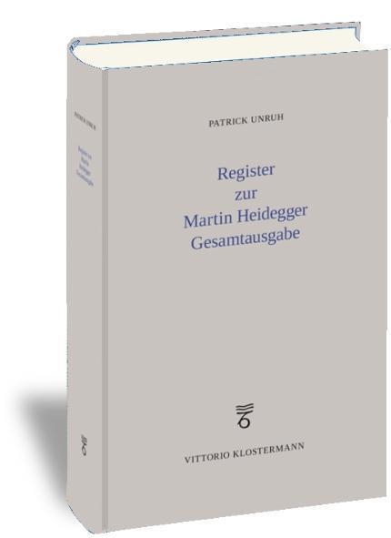 Cover: 9783465043140 | Register zur Martin Heidegger Gesamtausgabe | Patrick Unruh | Buch