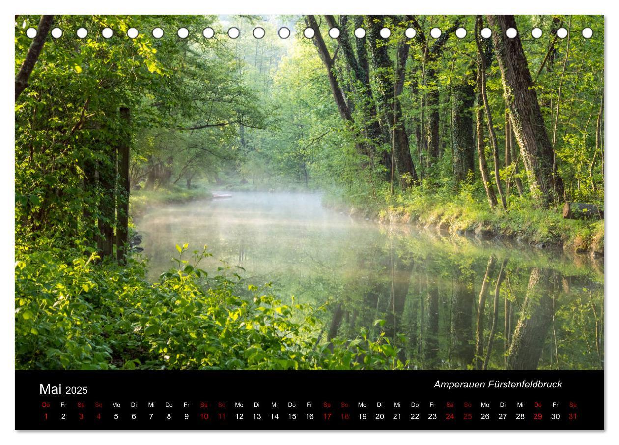 Bild: 9783435431304 | Die Amper - Ansichten eines bayerischen Flusses (Tischkalender 2025...