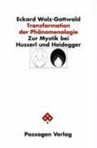 Cover: 9783851653267 | Transformation der Phänomenologie | Eckard Wolz-Gottwald | Taschenbuch