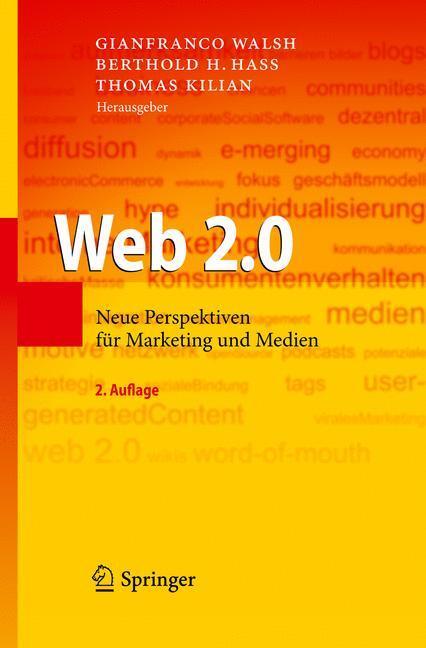Cover: 9783642137860 | Web 2.0 | Neue Perspektiven für Marketing und Medien | Walsh (u. a.)