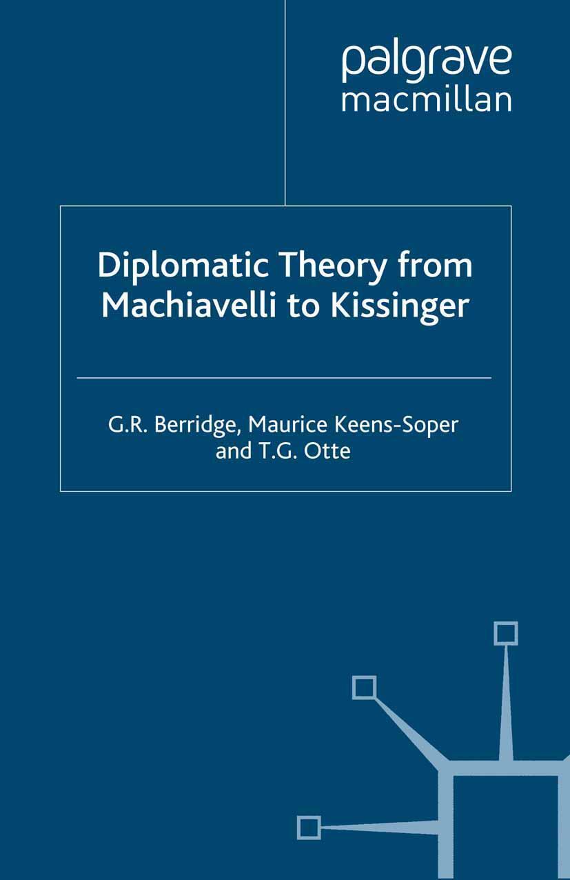 Cover: 9780333753668 | Diplomatic Theory from Machiavelli to Kissinger | G. Berridge (u. a.)