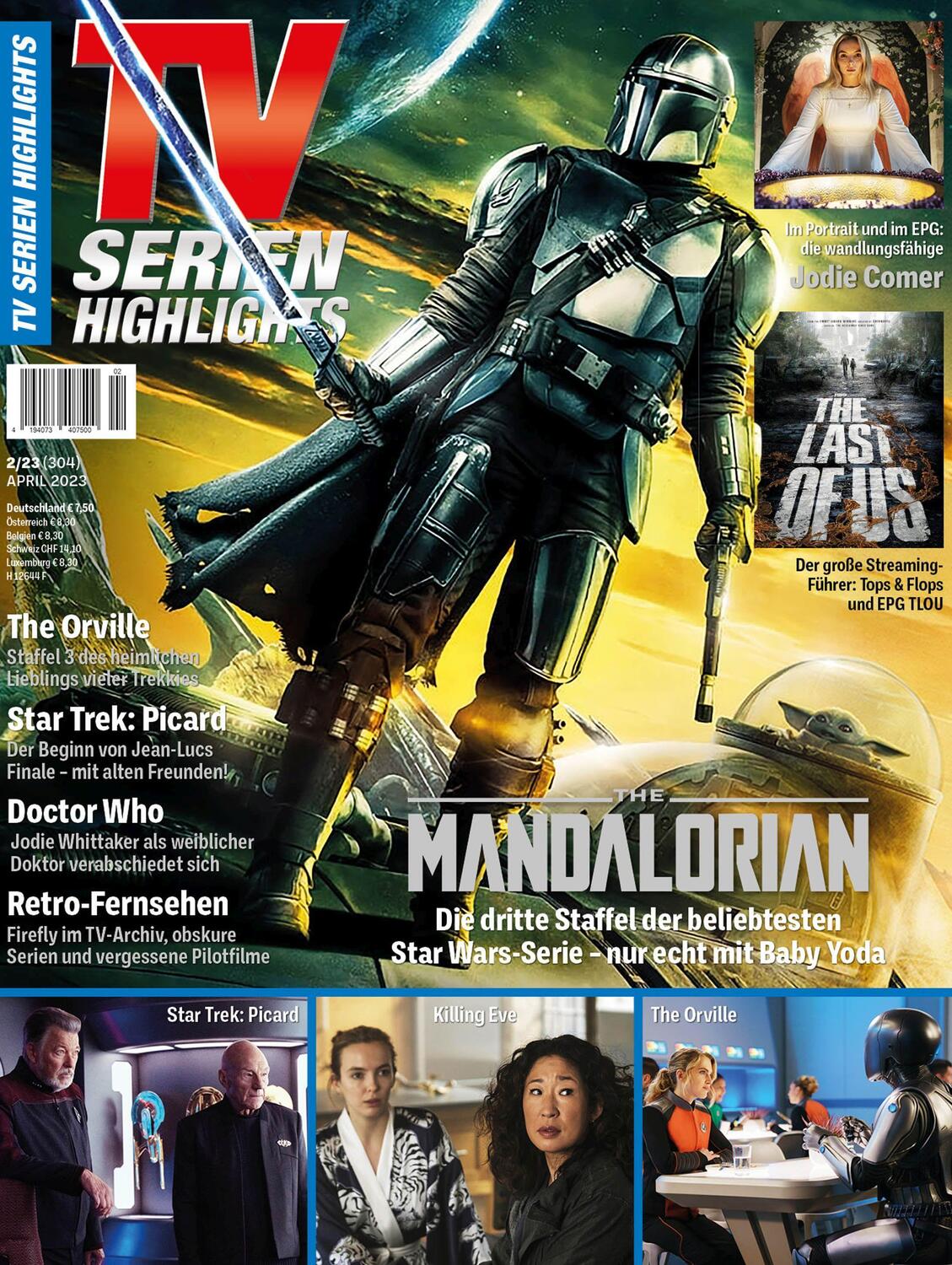 Cover: 9783959364225 | TV SERIENHIGHLIGHTS. Ausgabe April 2023 (#304) | Björn Sülter (u. a.)