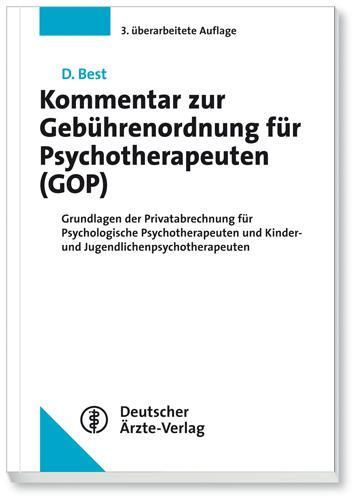 Cover: 9783769135626 | Kommentar zur Gebührenordnung für Psychotherapeuten | Dieter Best