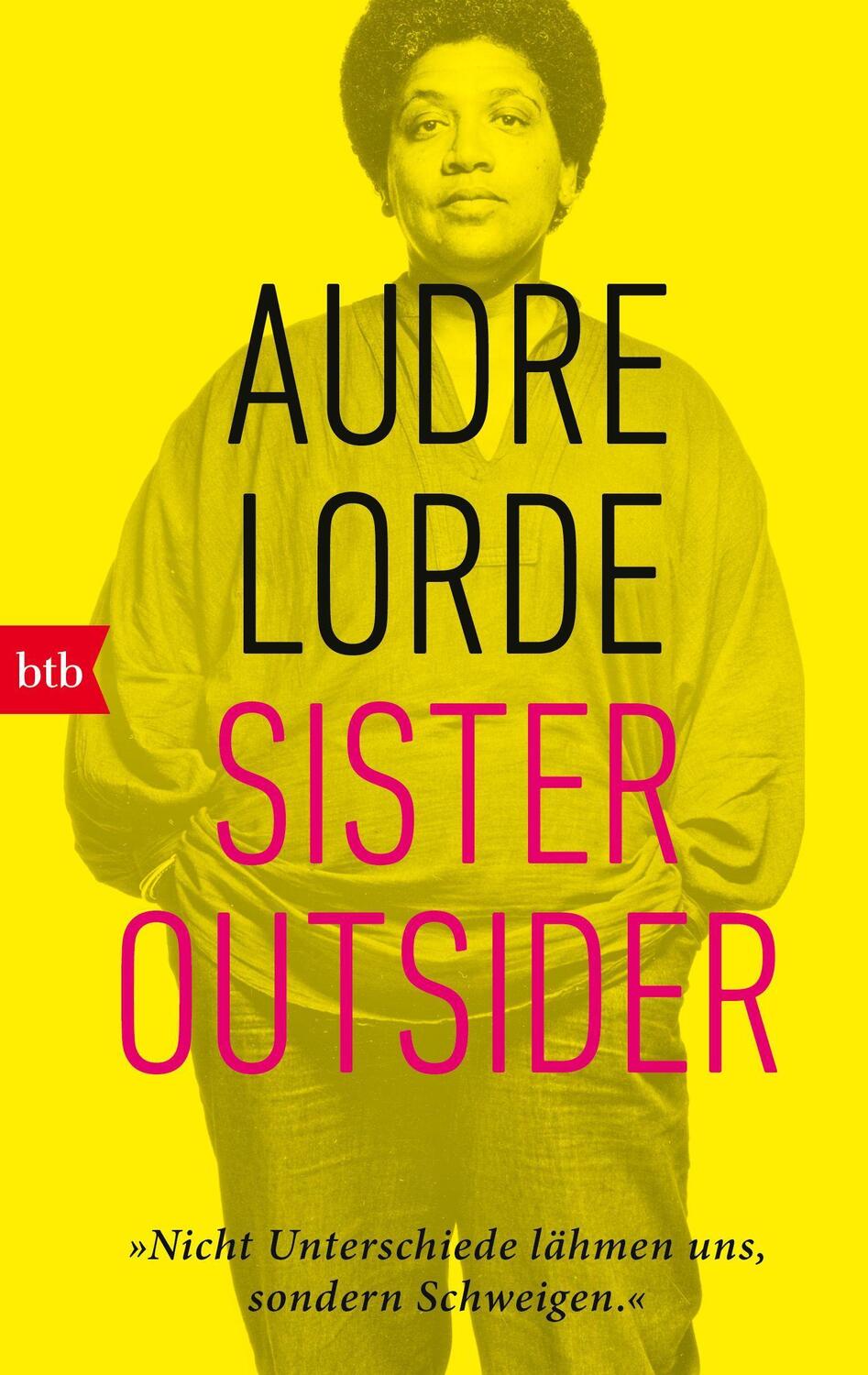 Cover: 9783442771653 | Sister Outsider | Nicht Unterschiede lähmen uns, sondern Schweigen