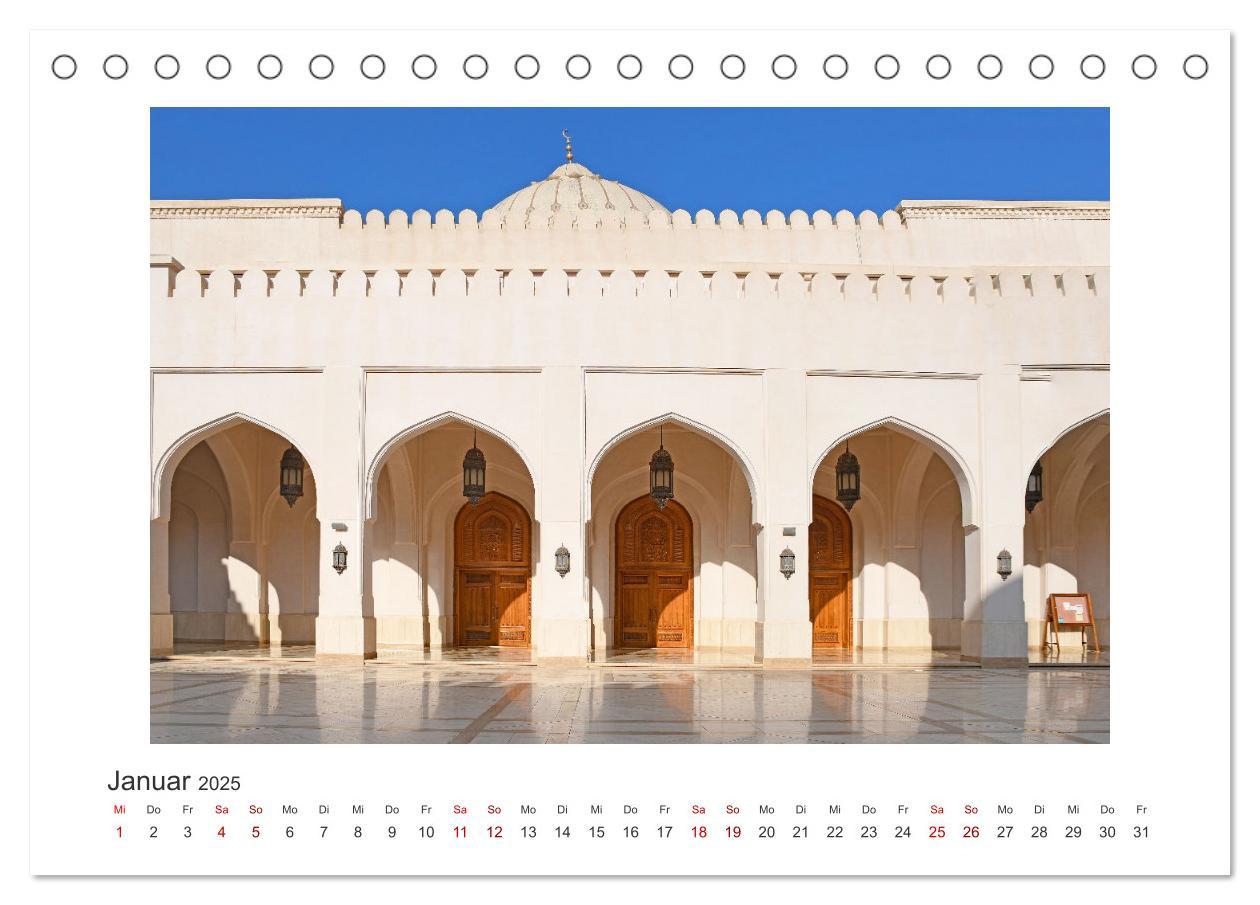 Bild: 9783383826030 | Oman - Reiseziel Maskat und Salalah (Tischkalender 2025 DIN A5...