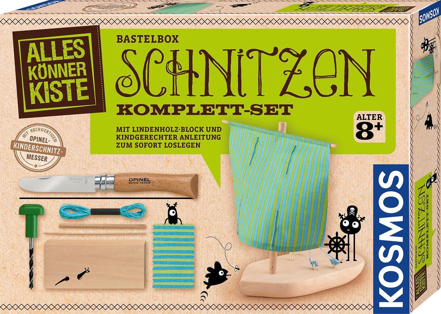 Cover: 4002051604608 | Schnitzen Komplett-Set | Bastel-Set | Spiel | Deutsch | 2022 | Kosmos
