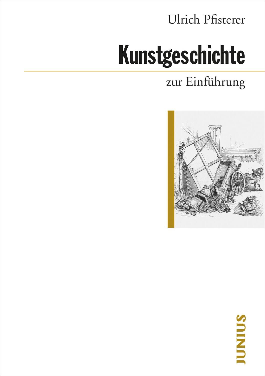 Cover: 9783885067054 | Kunstgeschichte zur Einführung | Ulrich Pfisterer | Taschenbuch | 2020