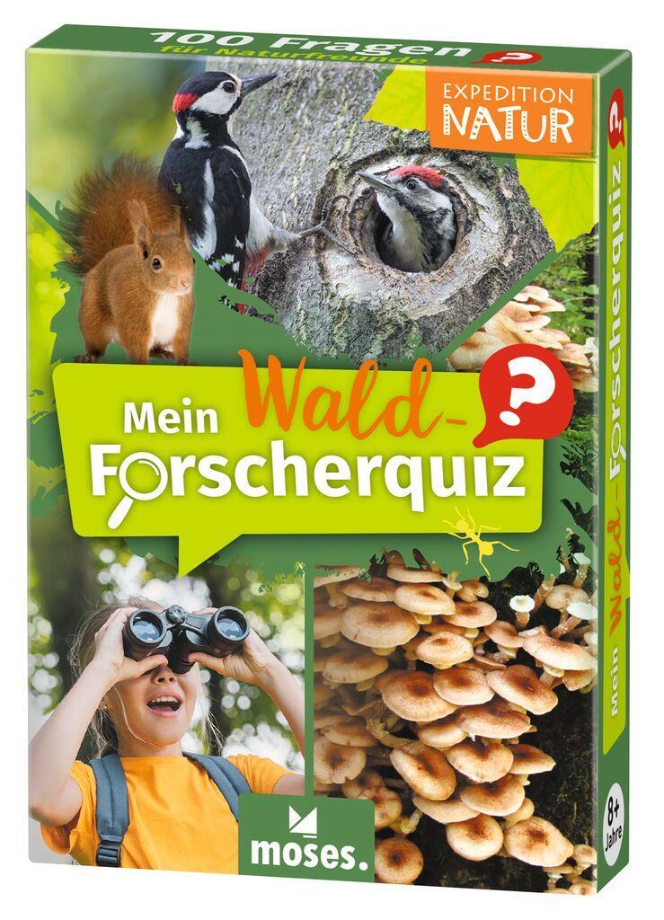 Cover: 9783964552792 | Mein Wald-Forscherquiz | Britta Vorbach (u. a.) | Spiel | Deutsch