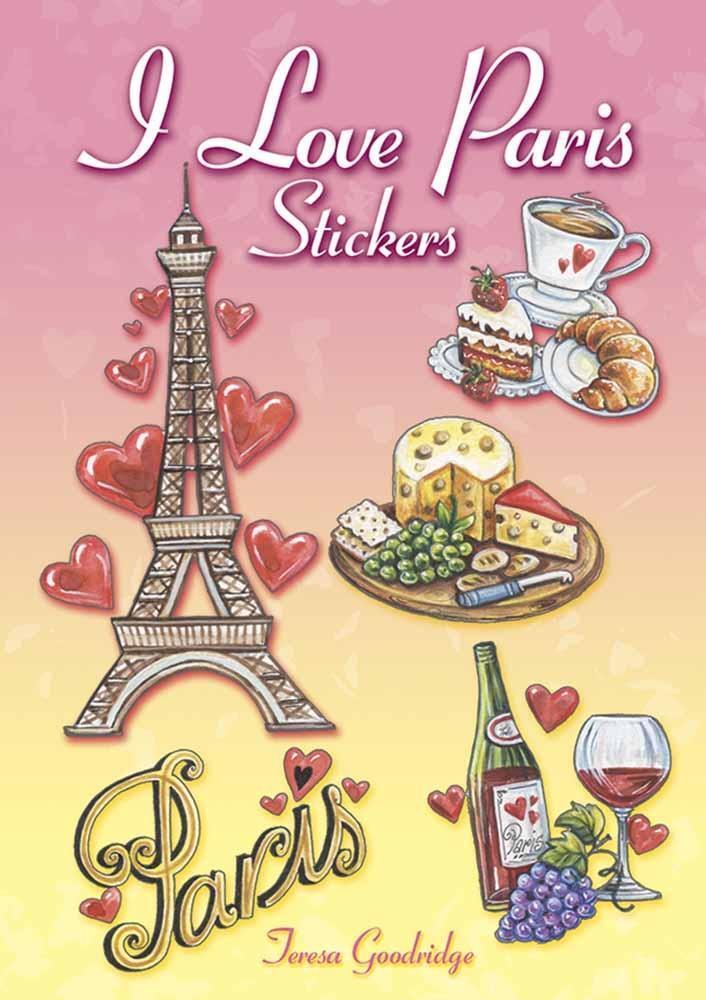 Cover: 9780486810362 | I Love Paris Stickers | Teresa Goodridge | Taschenbuch | Englisch